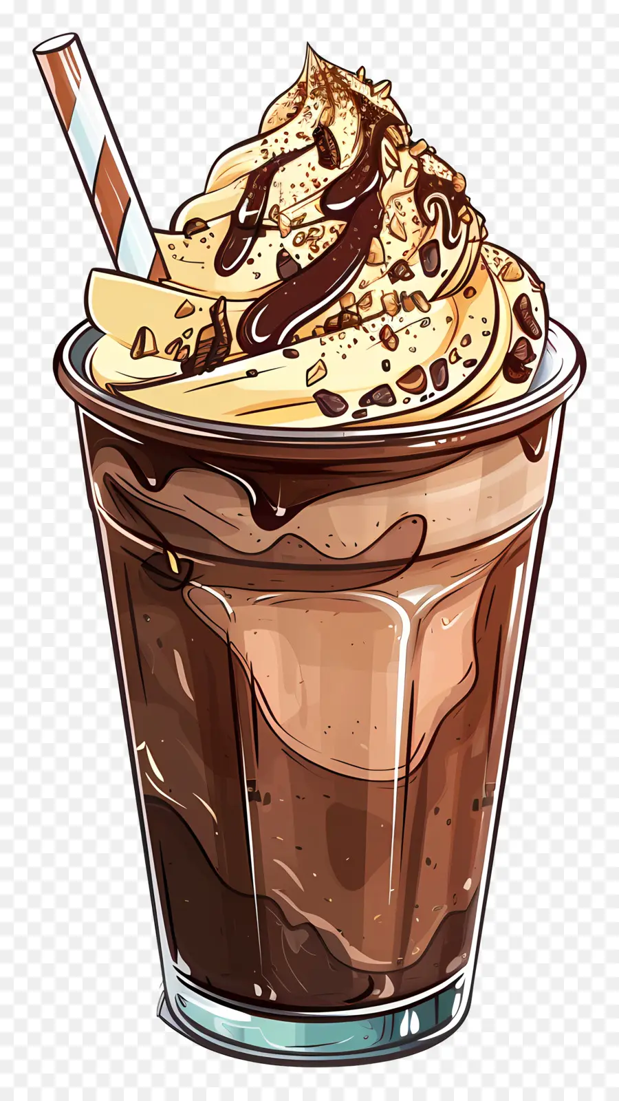 Frappuccino，Batido De Chocolate PNG