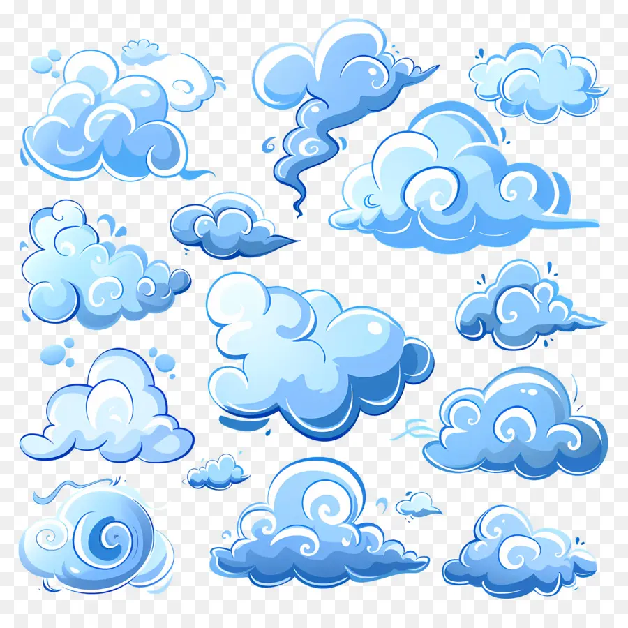 Nuvens Azuis，Céu PNG