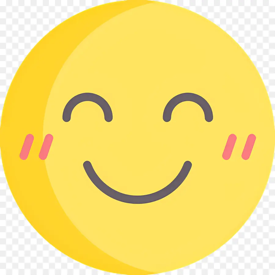 Sorria，Emoji De Olhos De Coração PNG