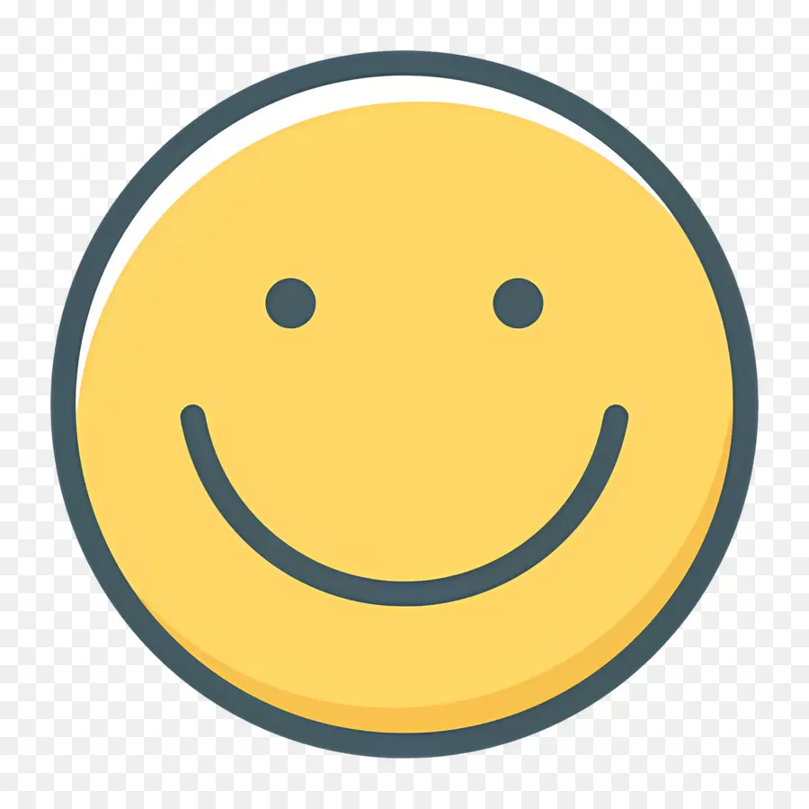 Sorria，Emoji Sorridente PNG