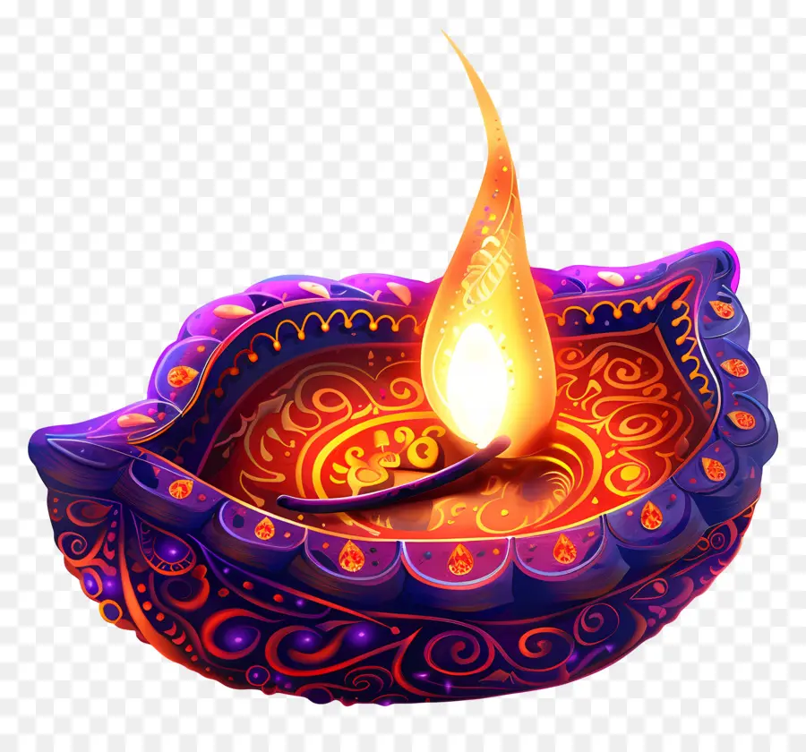 Lâmpada Diwali，Diy Decorativo PNG