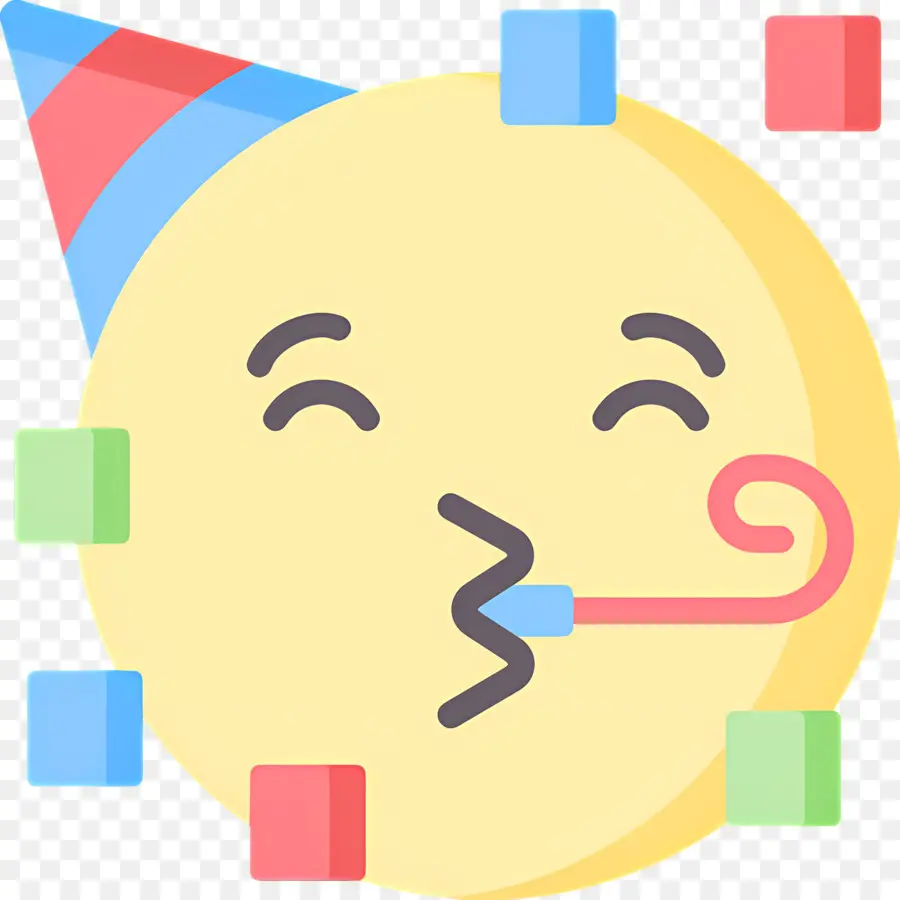 Emoji De Aniversário，Emoji De Festa PNG