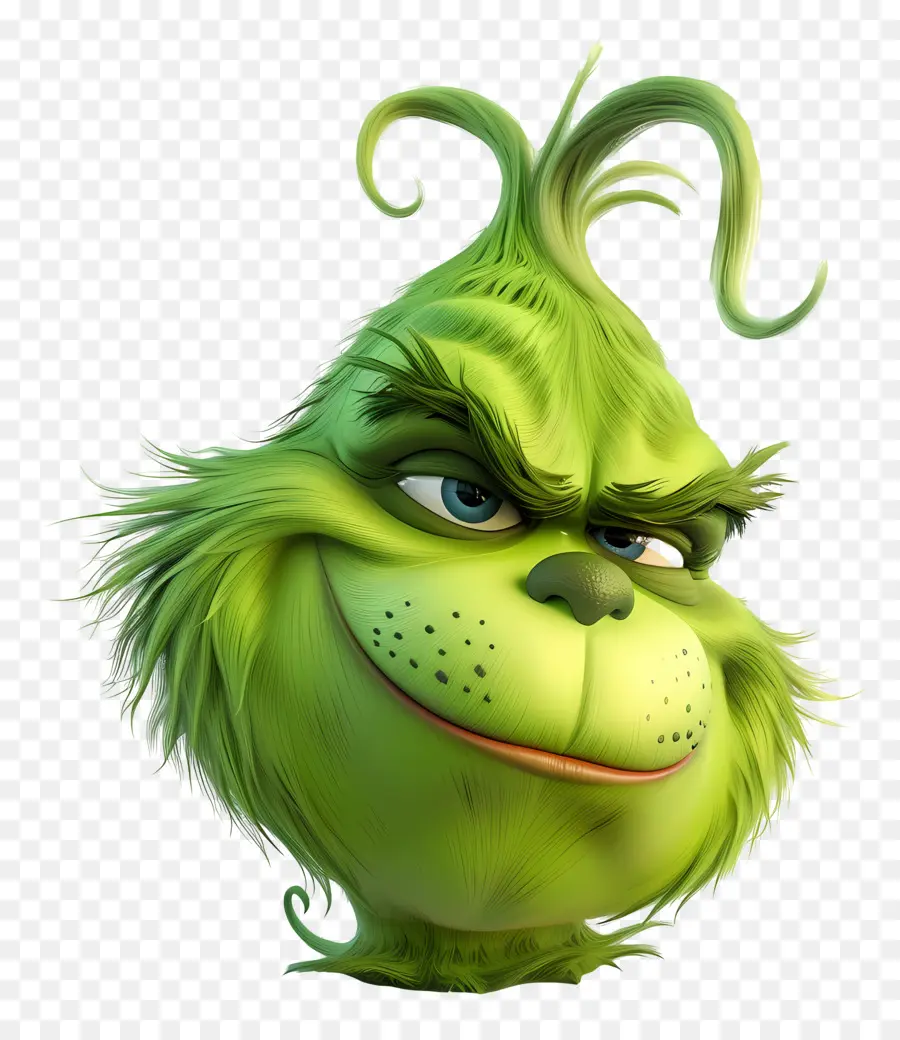 Grinch Dos Desenhos Animados，Personagem Verde PNG