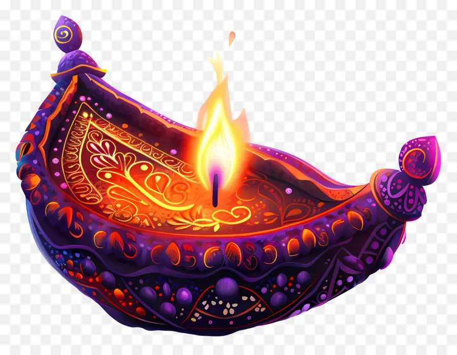 Lâmpada Diwali，Diy Decorativo PNG