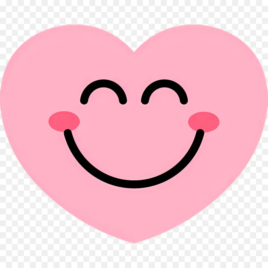 Emoji De Coração，Coração Sorridente PNG