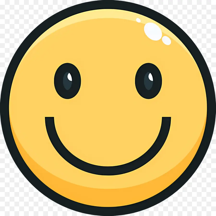 Sorria，Emoji Sorridente PNG