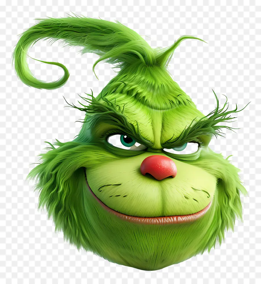 Grinch Dos Desenhos Animados，Personagem Verde Mal Humorado PNG