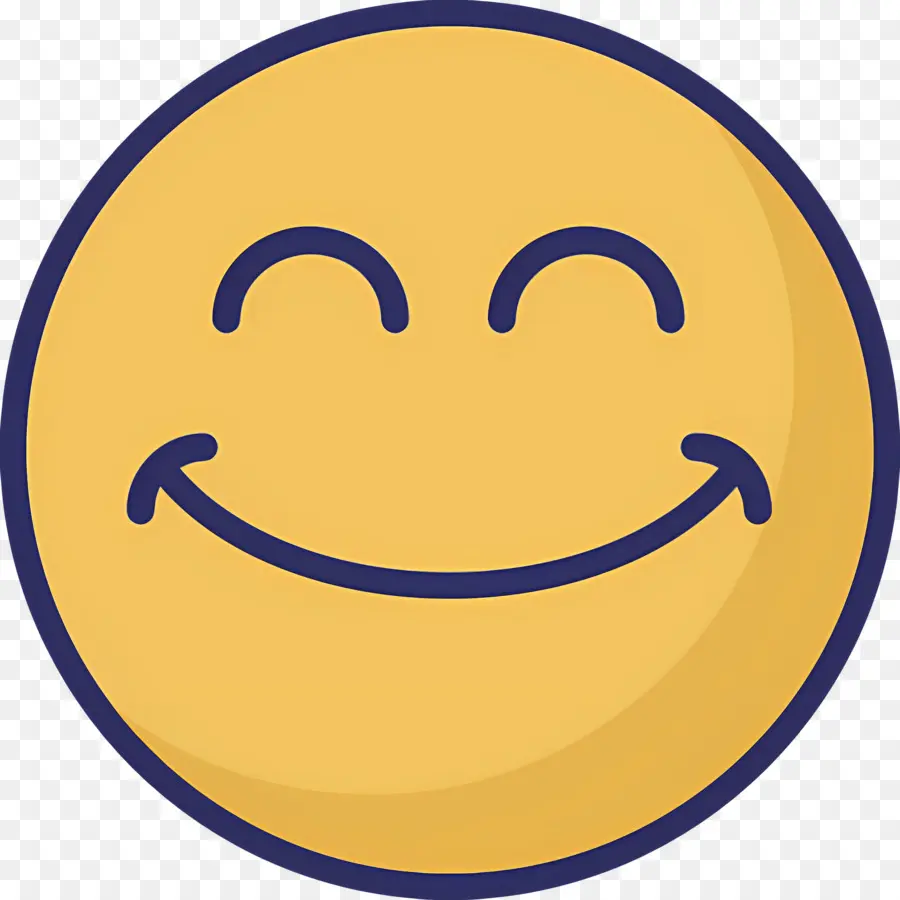 Sorria，Emoji Sorridente PNG