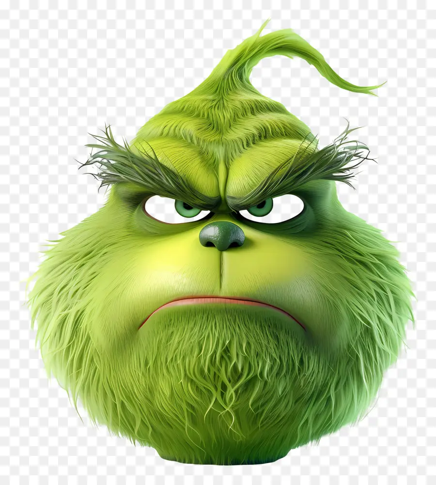 Grinch Dos Desenhos Animados，Personagem Verde Mal Humorado PNG