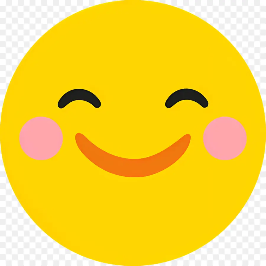 Sorria，Emoji De Olhos De Coração PNG