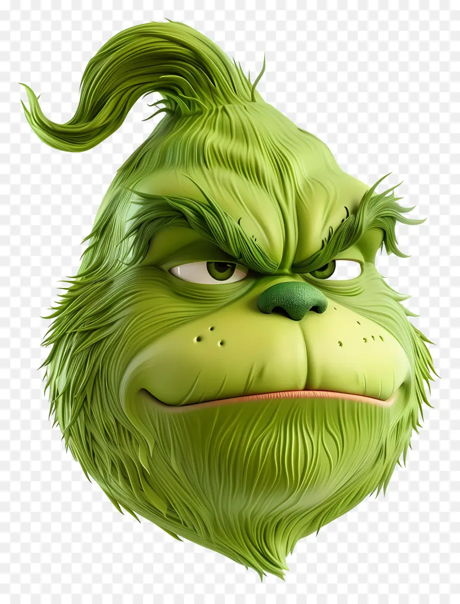 Grinch Dos Desenhos Animados，Personagem Verde Mal Humorado PNG