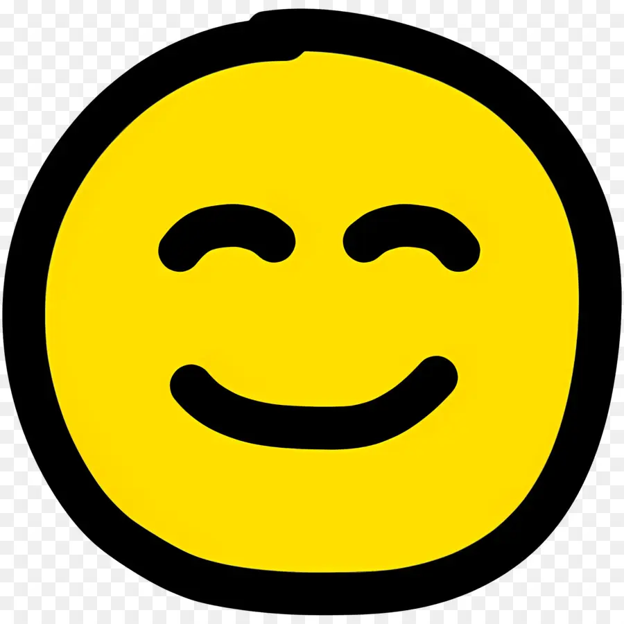 Sorria，Emoji Sorridente PNG