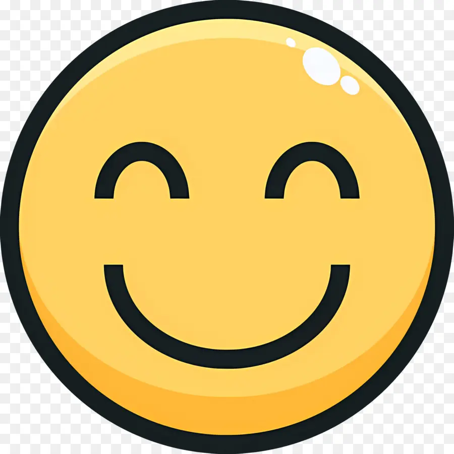 Sorria，Emoji De Olhos De Coração PNG