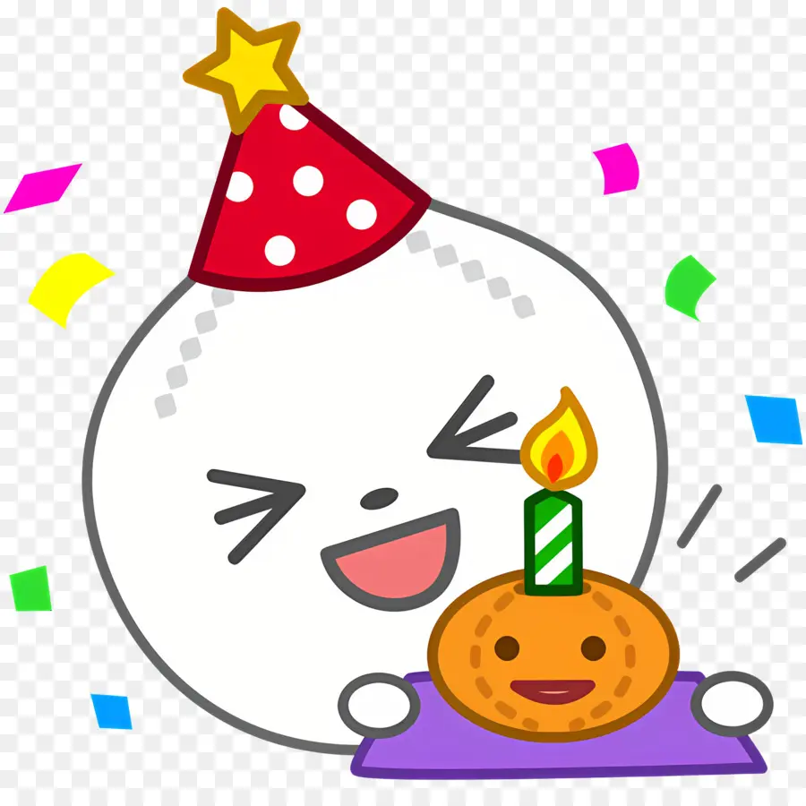 Emoji De Aniversário，Emoji De Festa PNG