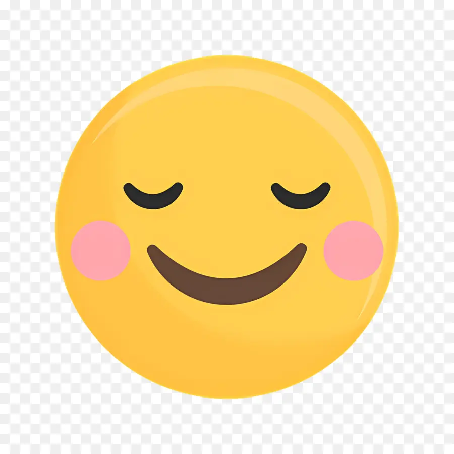 Sorria，Emoji De Olhos De Coração PNG