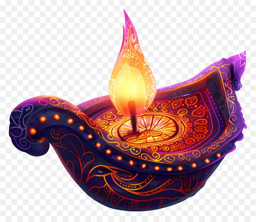 Lâmpada Diwali，Diy Decorativo PNG