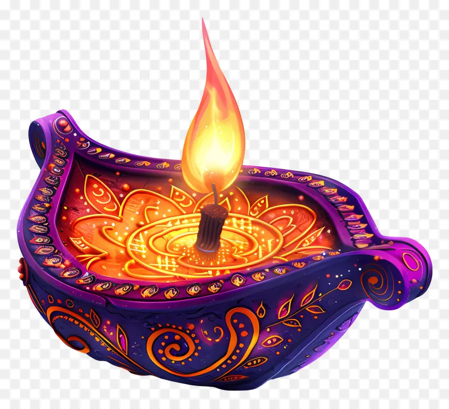 Lâmpada Diwali，Diy Decorativo PNG