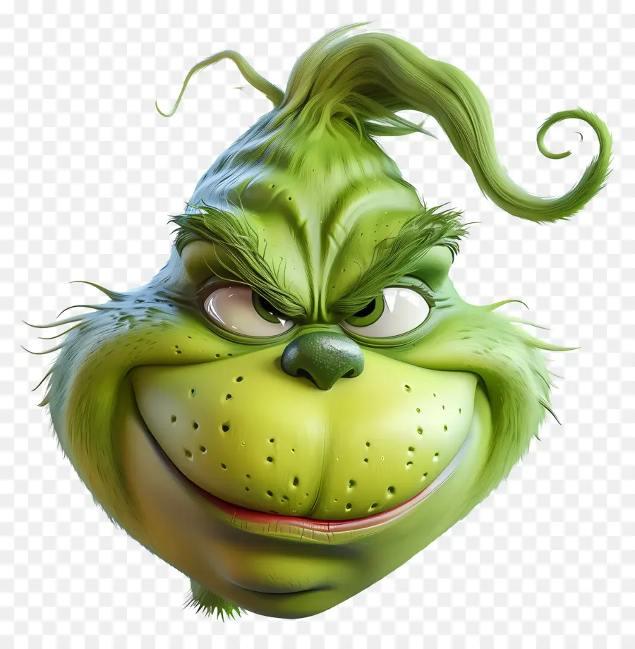 Grinch Dos Desenhos Animados，Personagem Verde PNG