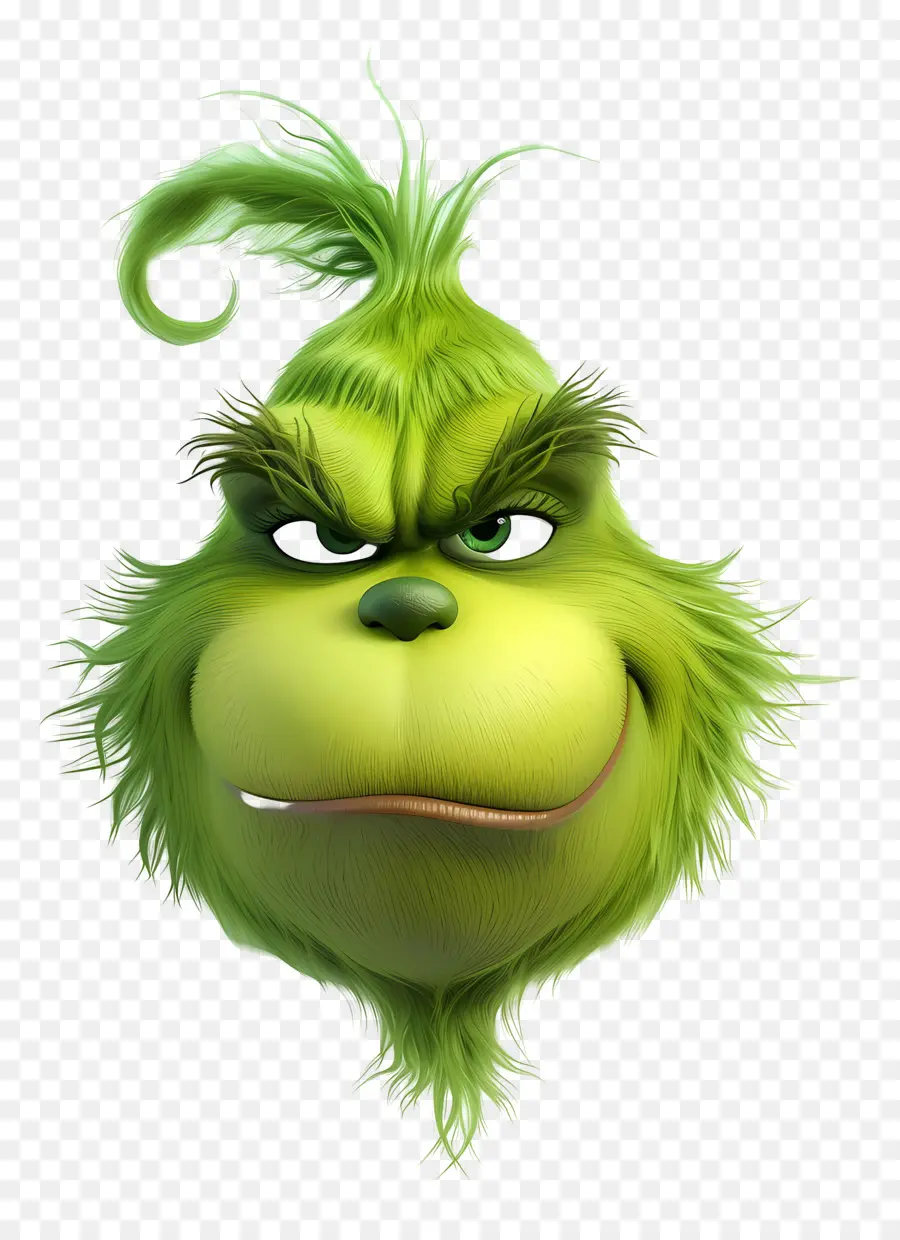 Grinch Dos Desenhos Animados，Personagem Verde PNG