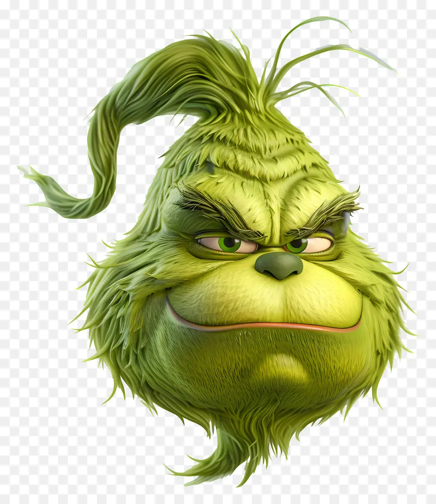 Grinch Dos Desenhos Animados，Personagem Verde Mal Humorado PNG