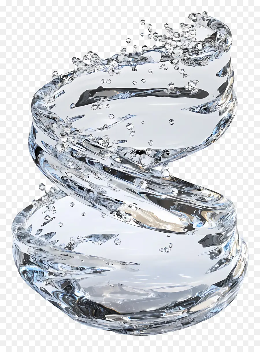 Espiral De Água，Espiral De água Transparente PNG