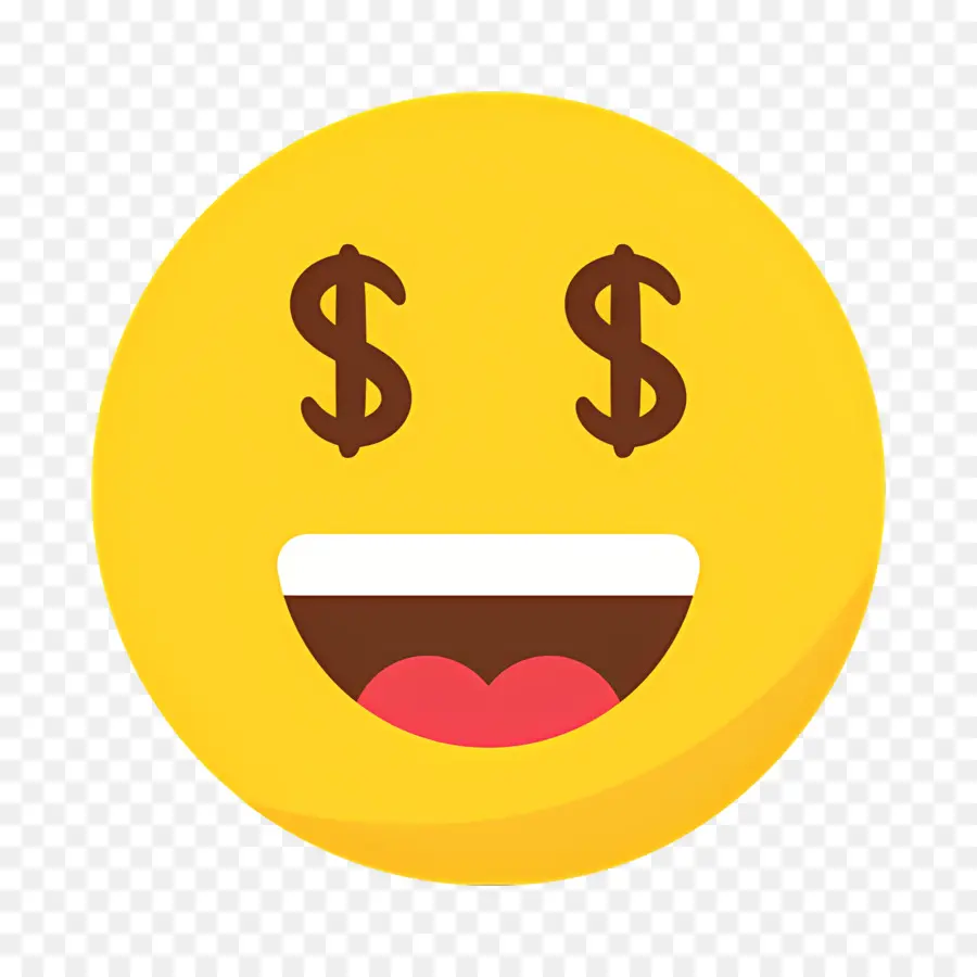 Dinheiro Emoji，Emoji De Cara De Dinheiro PNG