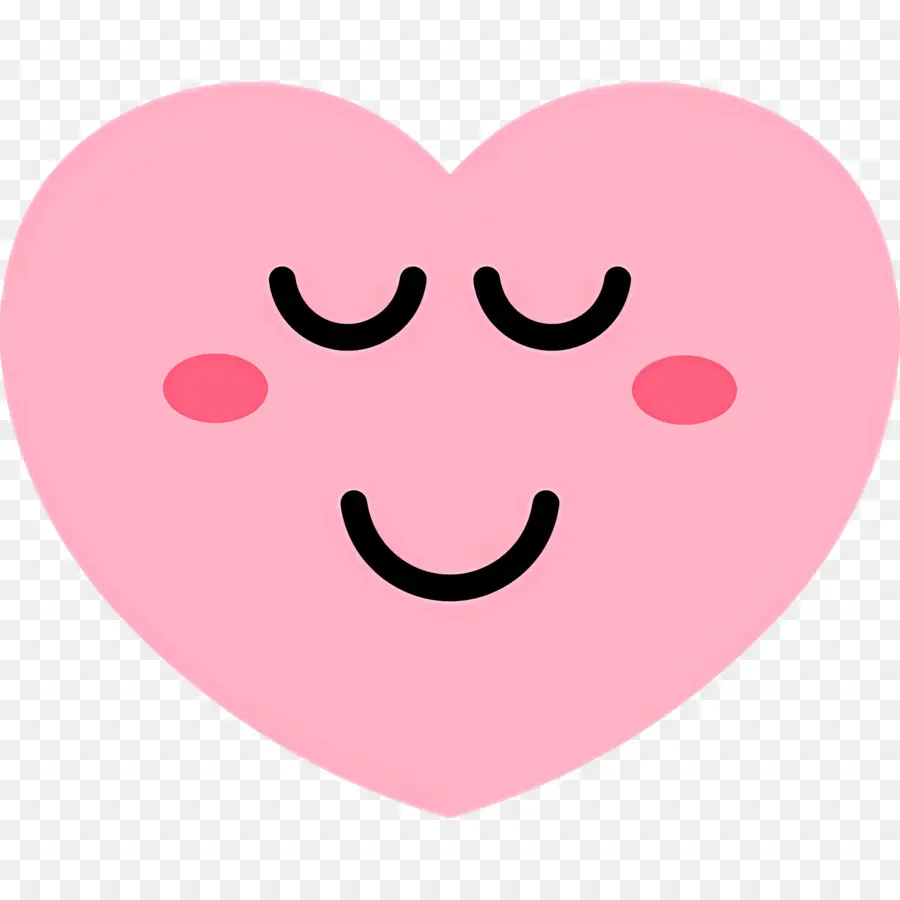 Emoji De Coração，Coração Sorridente PNG