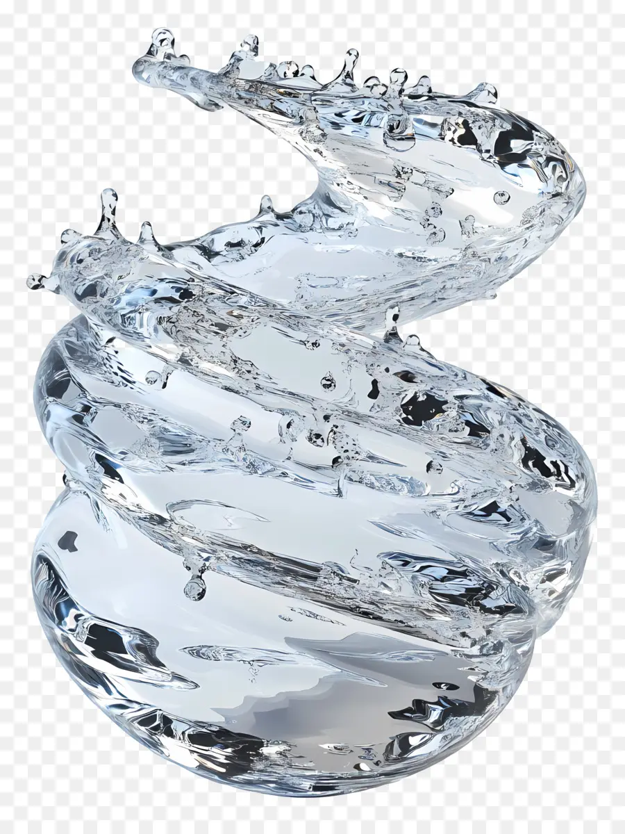 Espiral De Água，Espiral De água Transparente PNG