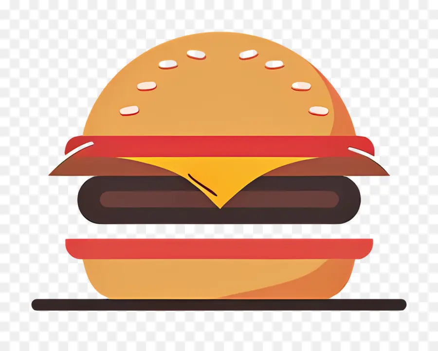 Logotipo Do Hambúrguer，Hambúrguer Simples PNG