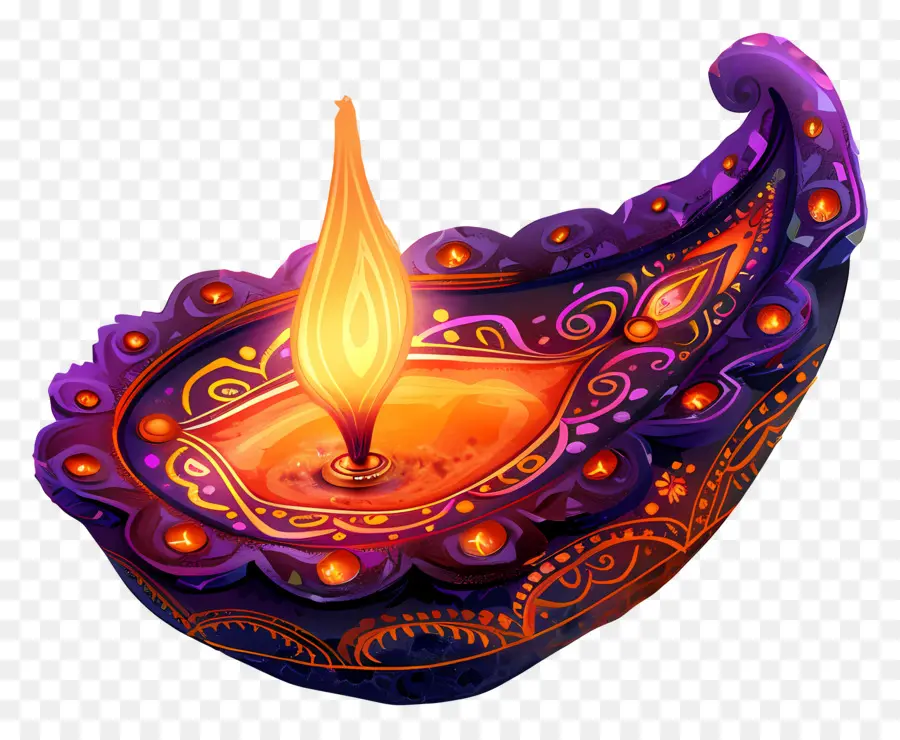 Lâmpada Diwali，Diy Decorativo PNG