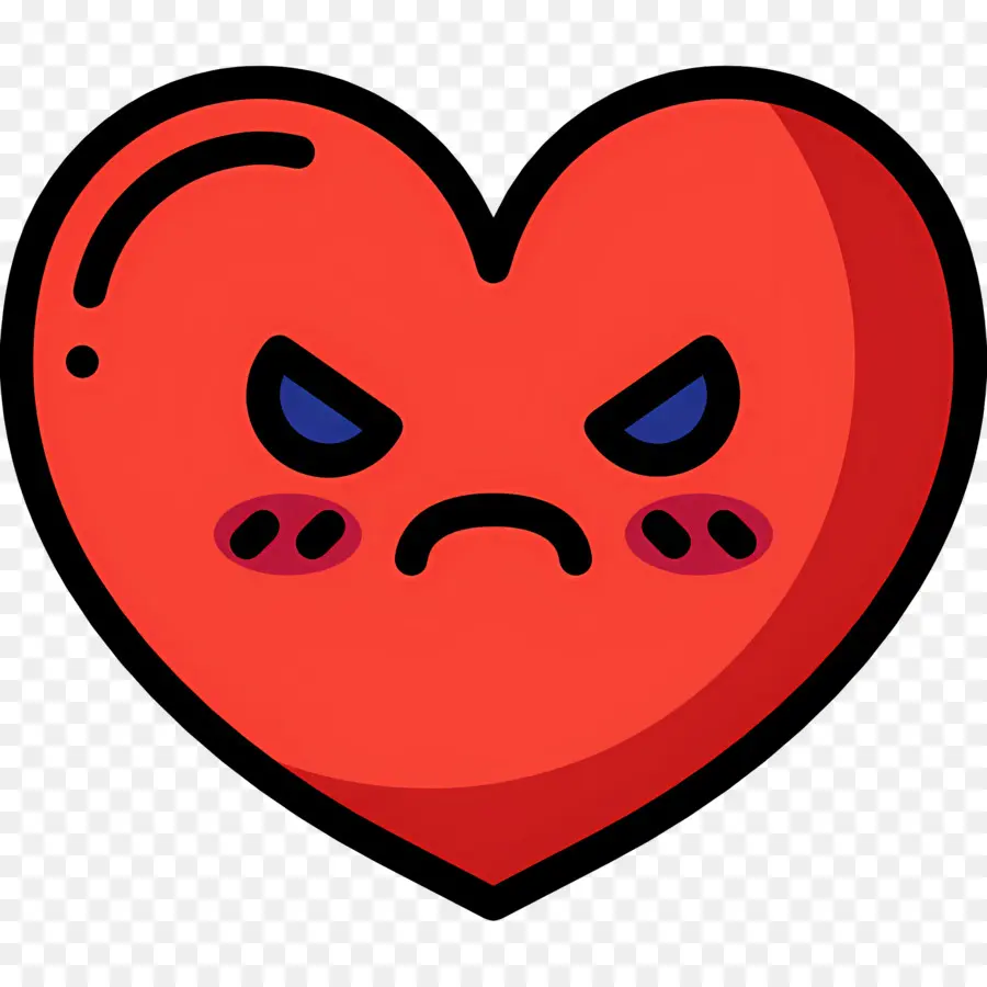 Emoji De Coração，Coração Triste PNG