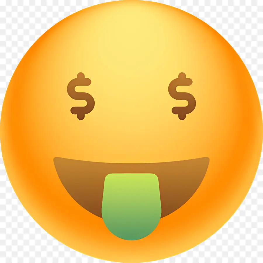 Dinheiro Emoji，Emoji De Cara De Dinheiro PNG