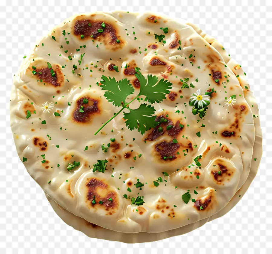 Pão Naan，Coentro PNG