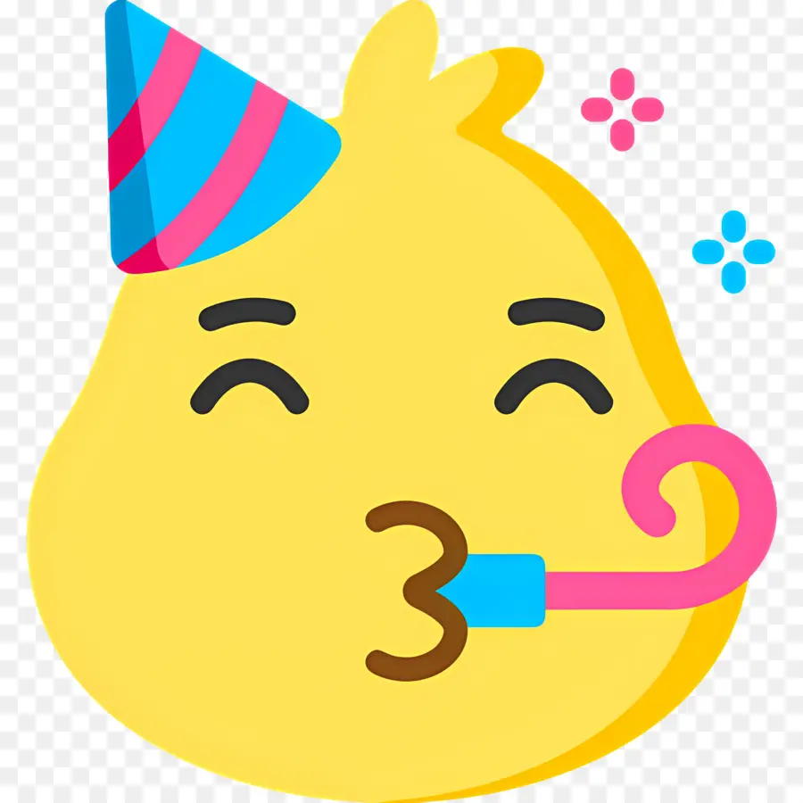 Emoji De Aniversário，Emoji De Festa PNG