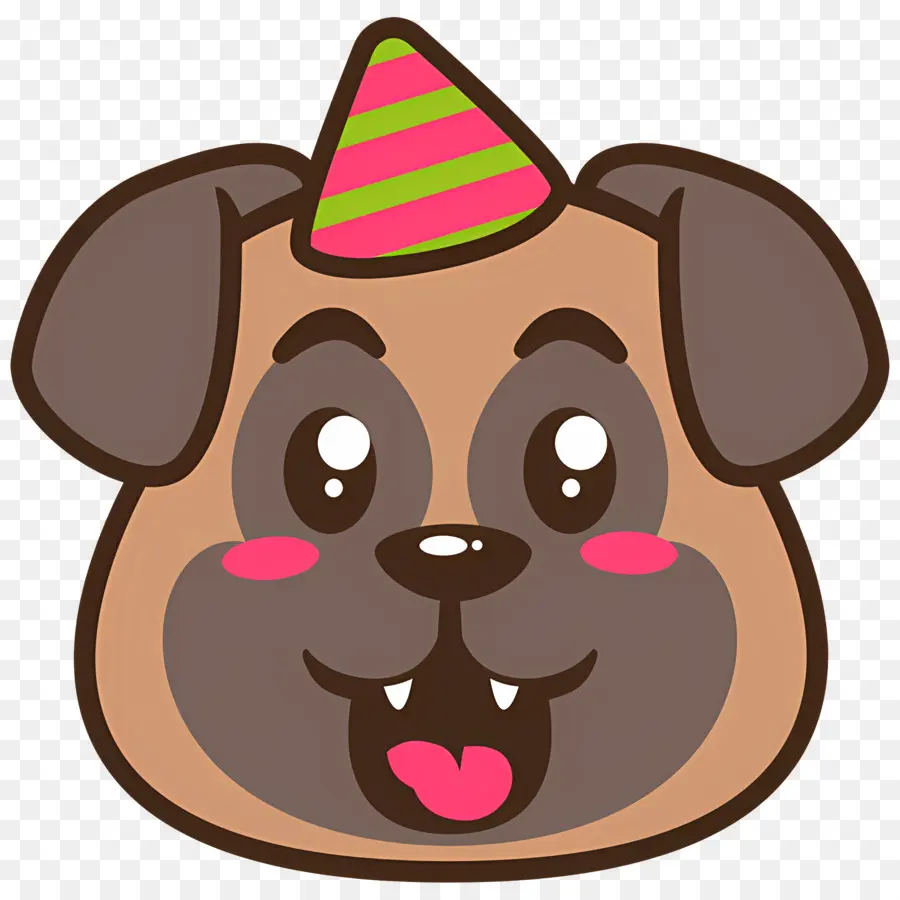 Emoji De Cachorro，Cara De Cachorro PNG