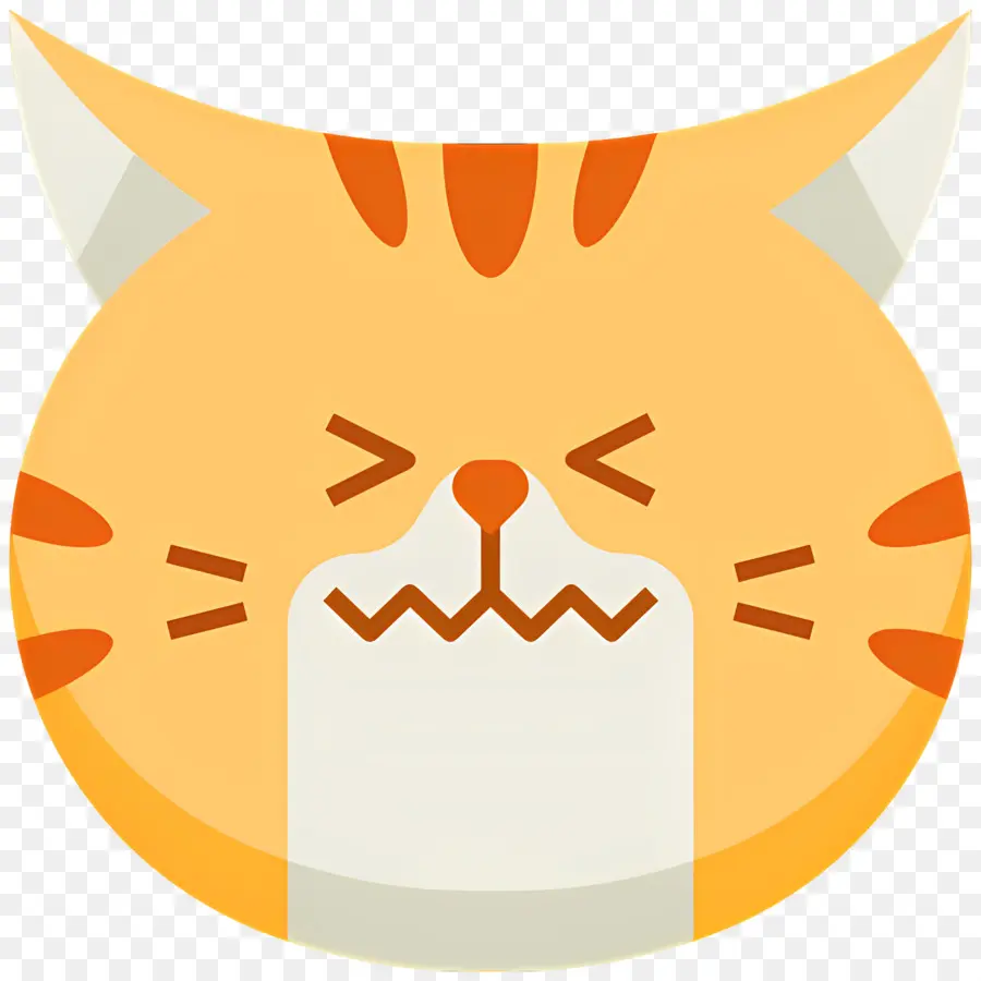 Emoji De Gato，Gato Triste PNG