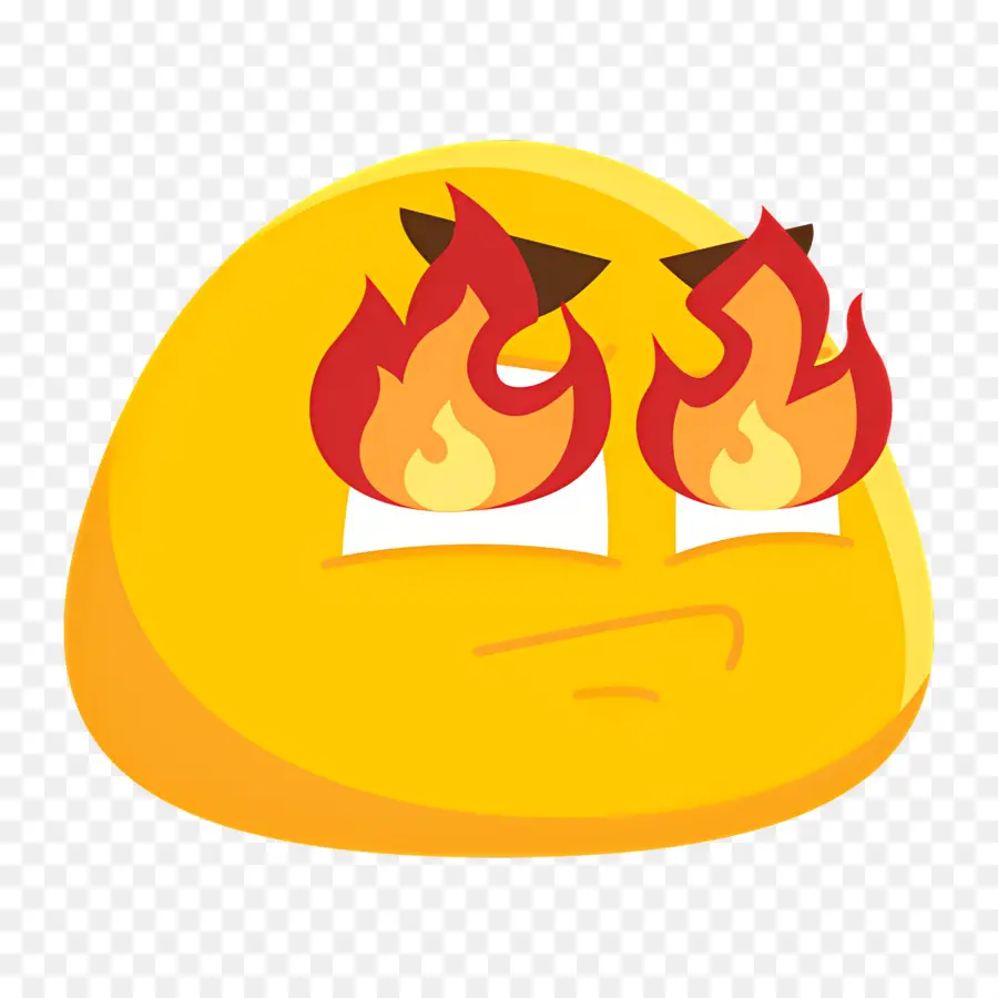 Emoji De Fogo，Emoji Irritado PNG