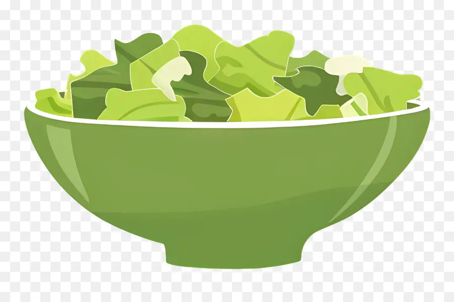 Salada Verde，Tigela PNG