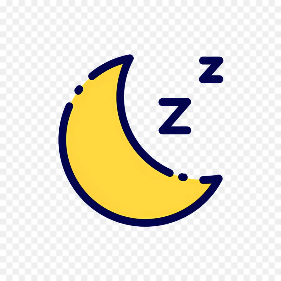 Durma Zzz，Lua Com Z PNG