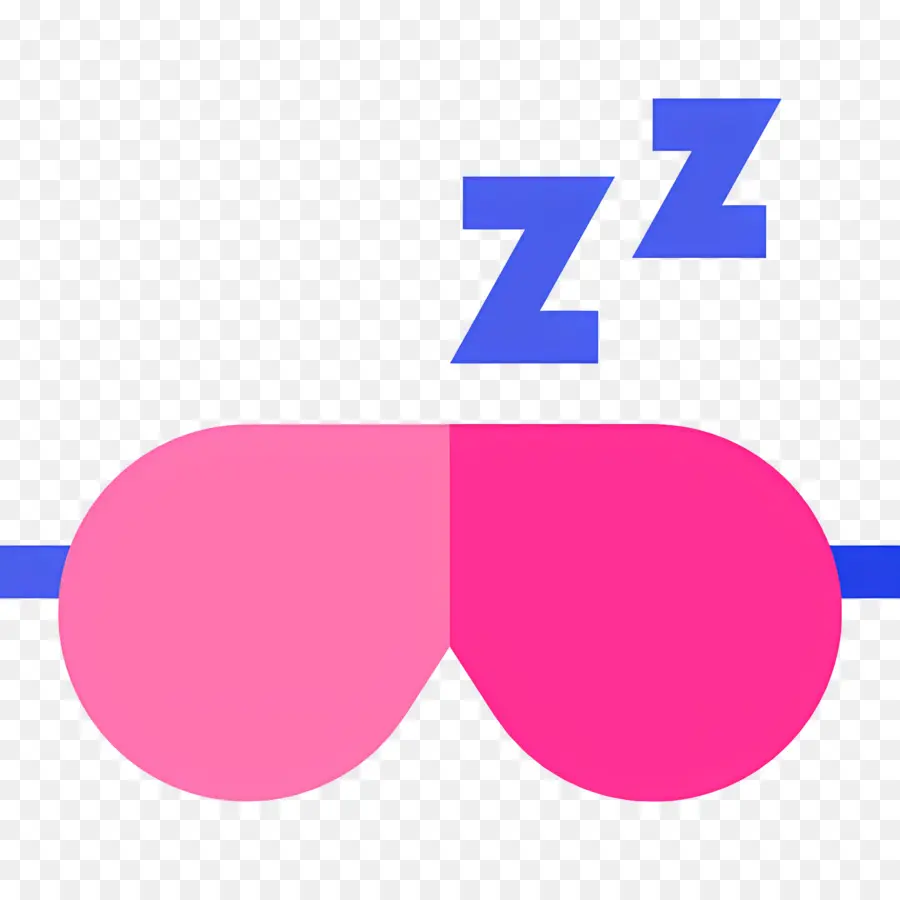 Durma Zzz，Máscara De Dormir PNG