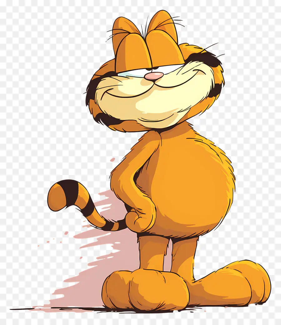 Garfield，Gato Laranja PNG