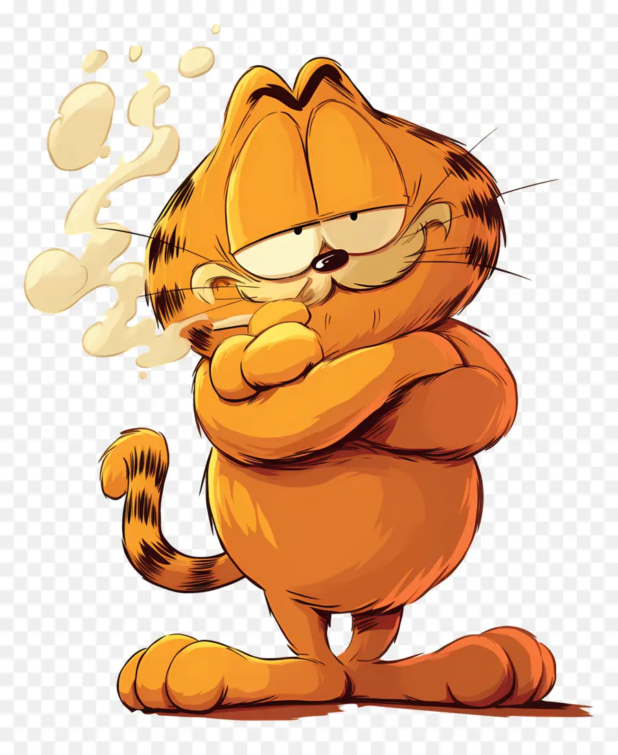 Garfield，Gato Laranja PNG