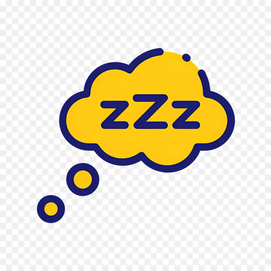 Durma Zzz，Nuvem Zzz PNG