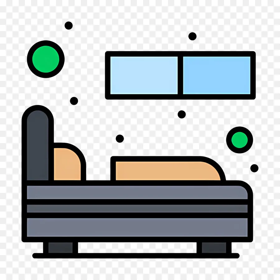 Quarto De Dormir，Cama PNG