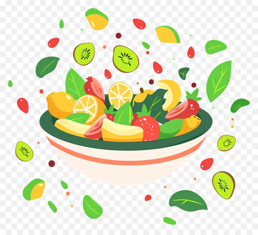 Salada De Frutas，Tigela PNG