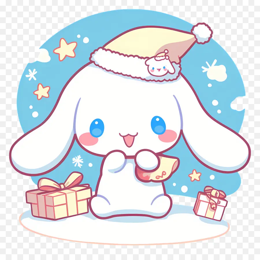 Cinnamoroll Fofo，Coelhinho Branco PNG