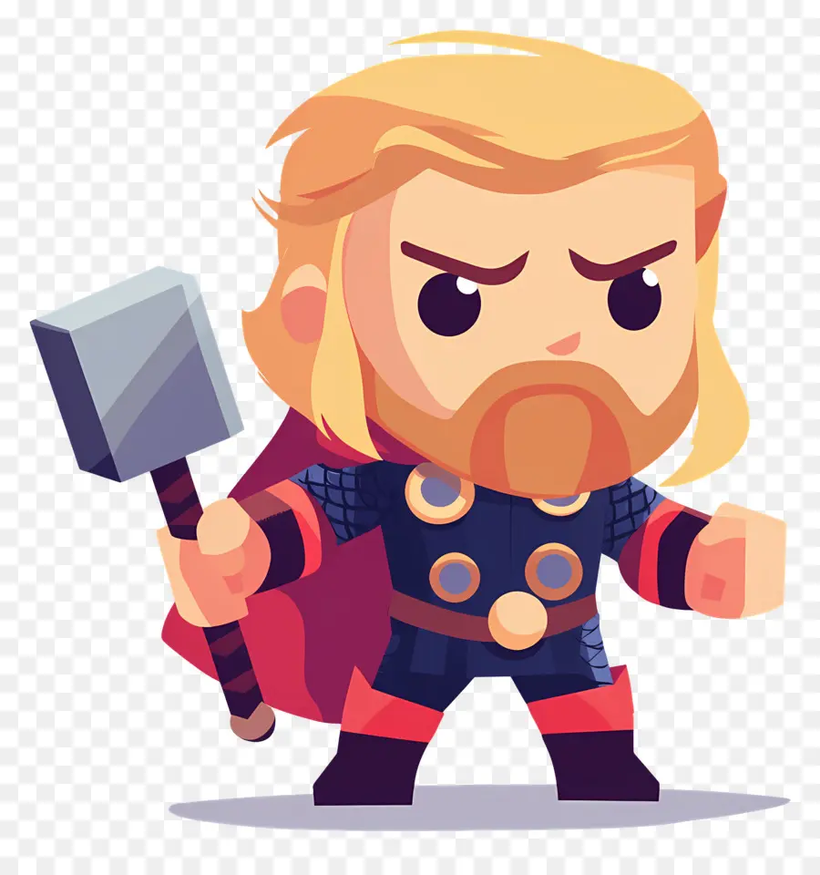 Thor，Guerreiro Dos Desenhos Animados PNG