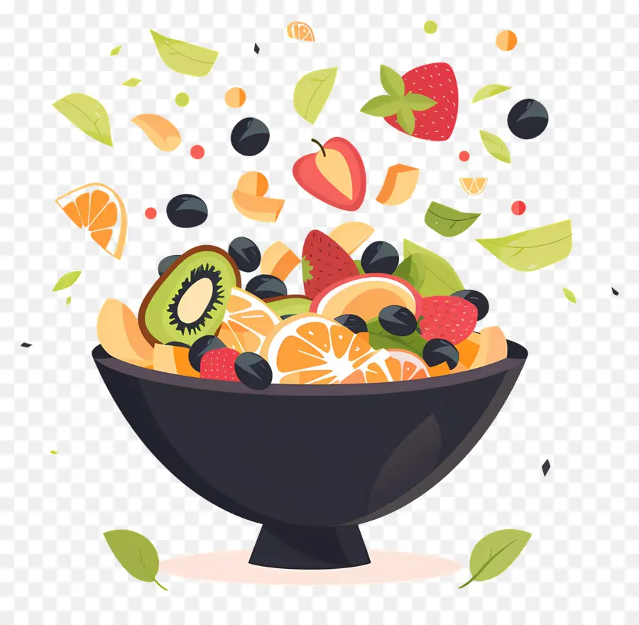 Salada De Frutas，Tigela PNG