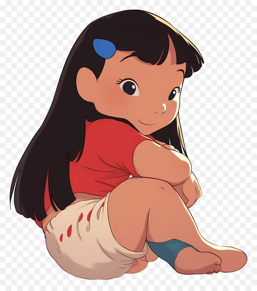 Lilo Pelekai，Menina Com Coração PNG