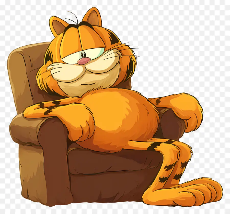 Garfield，Gato Laranja PNG